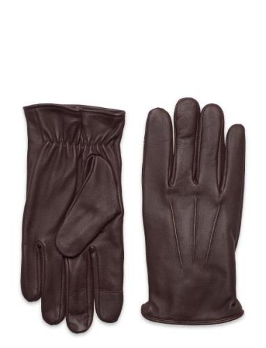 Bs Gonzo Gloves Accessories Gloves Finger Gloves Brown Bruun & Stengad...