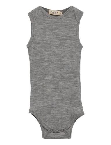 Bini Bodies Sleeveless Bodies Grey MarMar Copenhagen