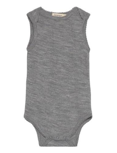 Bini Bodies Sleeveless Bodies Grey MarMar Copenhagen