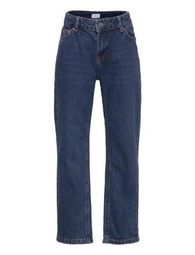 Street Loose Dark Blue Bottoms Jeans Loose Jeans Blue Grunt