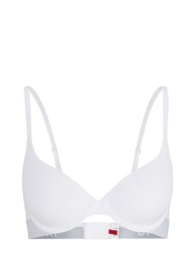 Underwire Bra Sporty Logo Lingerie Bras & Tops T-shirt Bras White HUGO