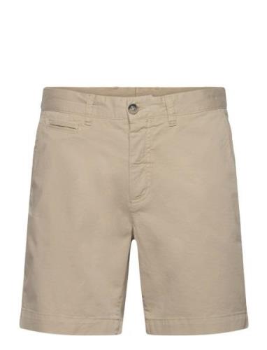 Lt Twill Chino Shorts Designers Shorts Chinos Shorts Beige Morris