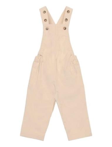 Corduroy Junior Overalls Bottoms Dungarees Cream Copenhagen Colors