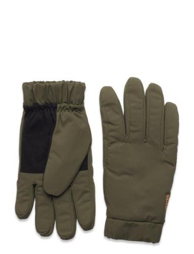 Axis Black Accessories Gloves Finger Gloves Khaki Green Hestra