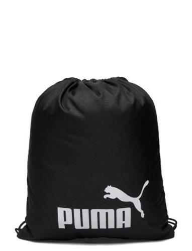 Puma Phase Gym Sack Sport Gym Bags Black PUMA