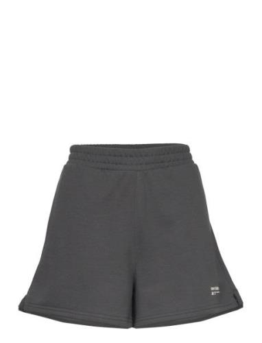 Linear Heritage French Terry Short Sport Shorts Sweat Shorts Black New...