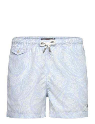 Paisley Bathing Trunks Designers Shorts Blue Morris