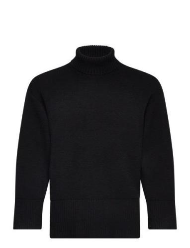 Vmgoldneedle Ls Long Rollneck Girl Noos Tops T-shirts Turtleneck Black...