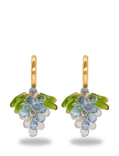 Blueberry Jelly Earrings Designers Jewellery Earrings Hoops Blue ANNEL...