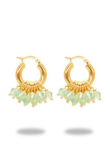 Garden Goddess Earrings Designers Jewellery Earrings Hoops Gold ANNELE