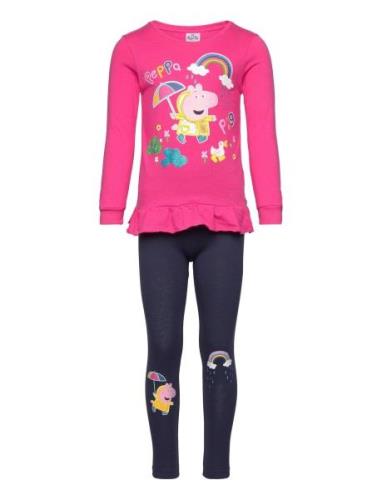 Set Tshirt + Legging Sets Sets With Long-sleeved T-shirt Multi/pattern...