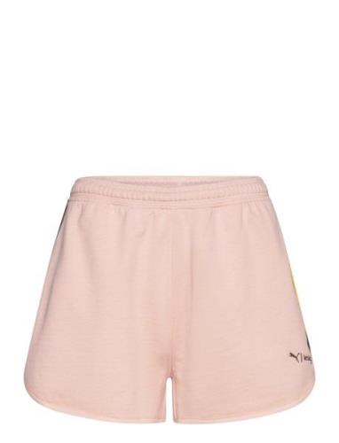 Lemlem Knit Short Sport Shorts Sweat Shorts Pink PUMA