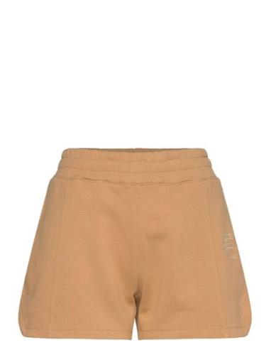 Terry Spring Shorts Sport Shorts Sweat Shorts Brown Casall