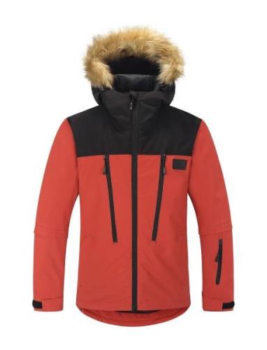 J Nuten Sport Jackets & Coats Winter Jackets Red Skogstad