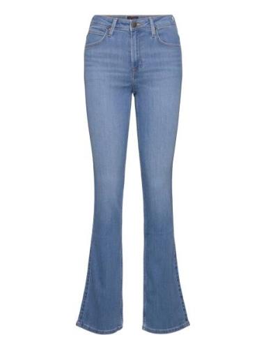 Breese Boot Bottoms Jeans Boot Cut Blue Lee Jeans