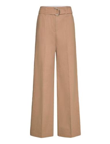 Tasena Designers Trousers Wide Leg Beige BOSS