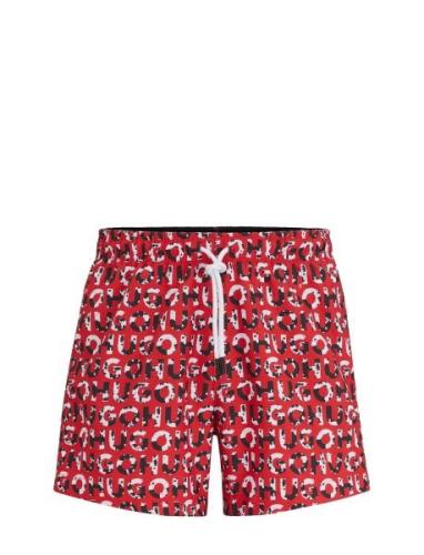 Tortuga Designers Shorts Red HUGO