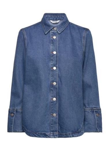 Bykitta Shirt 2 - Tops Shirts Denim Shirts Blue B.young