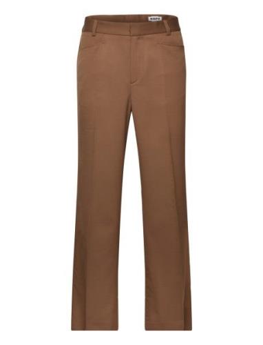 Relaxed-Leg Trousers Designers Trousers Casual Brown Hope