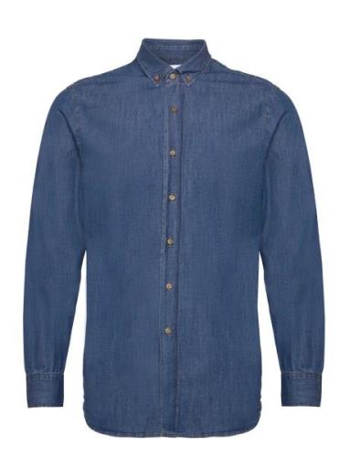 Thom Clean 6719 Denim Sand Tops Shirts Denim Shirts Blue Lois Jeans