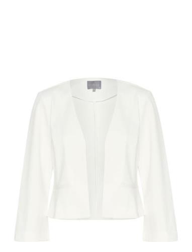 Cueloise Short Blazer Blazers Cropped Blazers White Culture