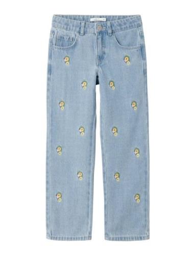 Nkfrose Straight Jeans 9509-Te D Bottoms Jeans Loose Jeans Blue Name I...