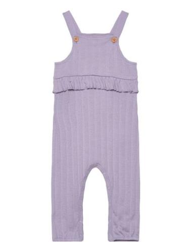 Nbfdubie Overall Bottoms Dungarees Purple Name It