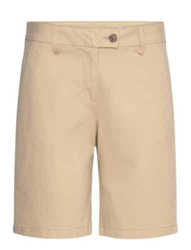 Tom Tailor Chino Bermuda Bottoms Shorts Chino Shorts Beige Tom Tailor