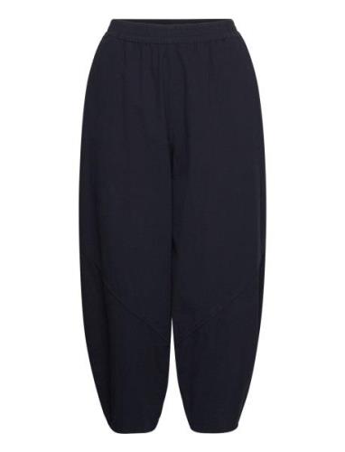 Sc-Cissie Bottoms Trousers Capri Trousers Navy Soyaconcept