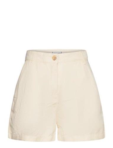 Cotton Linen Short Bottoms Shorts Chino Shorts Cream Tommy Hilfiger