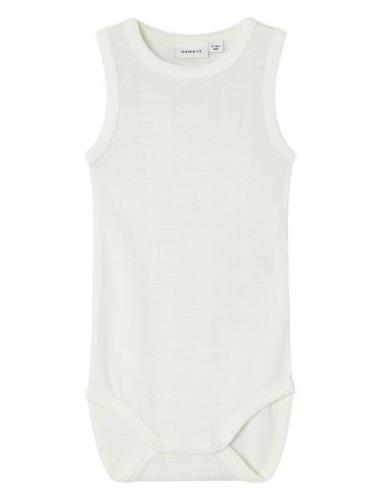 Nbmwang Wool Needle Tank Body Bodies Sleeveless Bodies White Name It