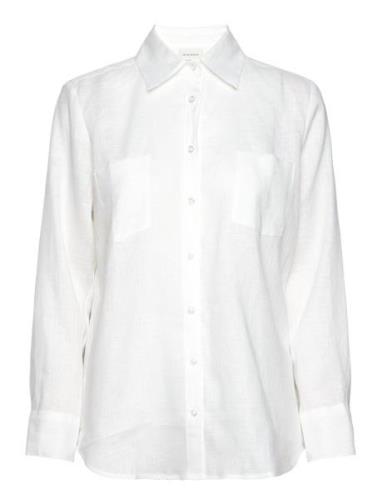 Nicci 2 Shirt Designers Shirts Long-sleeved White Andiata