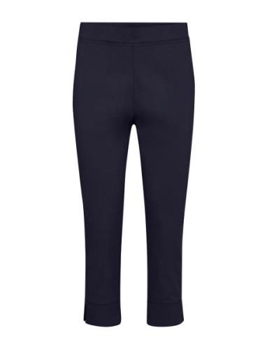 Sc-Lilly Bottoms Trousers Capri Trousers Navy Soyaconcept