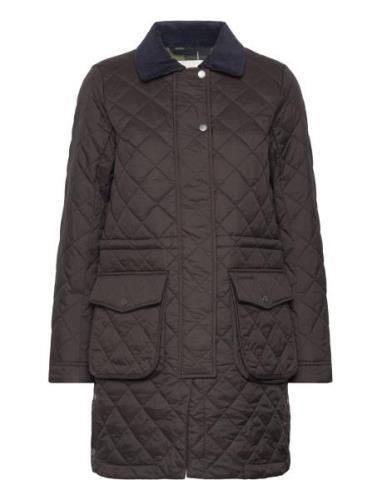 Coppins Quilted Coat Women Sport Coats Padded Coats Brown Chevalier