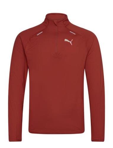 Run Cloudspun 1/4 Zip Sport Sport Clothing Sport Fleeces & Midlayers B...