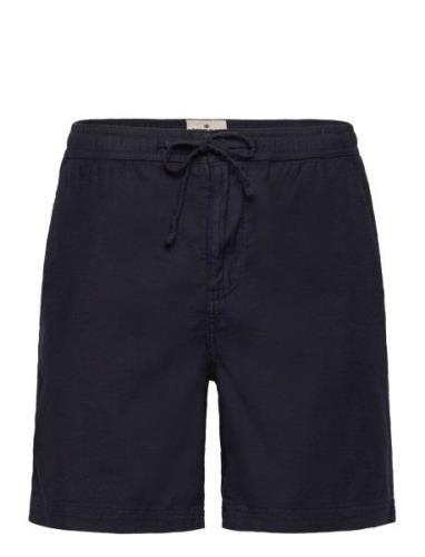 Fenix Linen Shorts Designers Shorts Casual Navy Morris