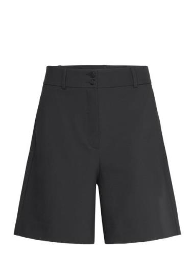 Laurafv Midi Shorts Bottoms Shorts Bermudas Black FIVEUNITS