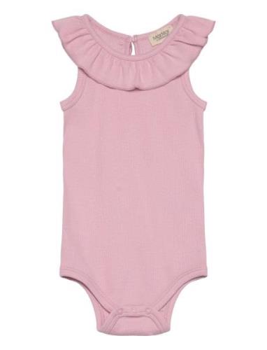 Brianna Bodies Sleeveless Bodies Pink MarMar Copenhagen