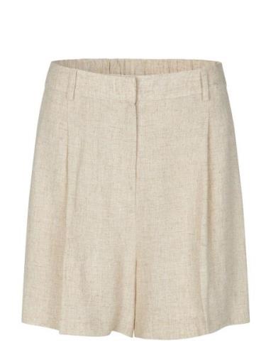 Linoraw Shorts Bottoms Shorts Chino Shorts Beige Second Female