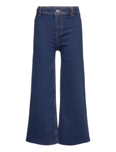 Jeans Culotte High Waist Bottoms Jeans Bootcut Jeans Blue Mango