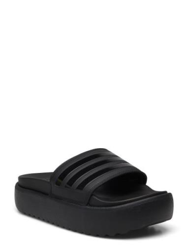 Adilette Platform Sport Summer Shoes Sandals Pool Sliders Black Adidas...