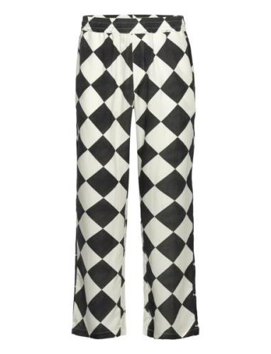 Nb Marshmellow Pants White-Black Designers Trousers Casual Black Nikbe...