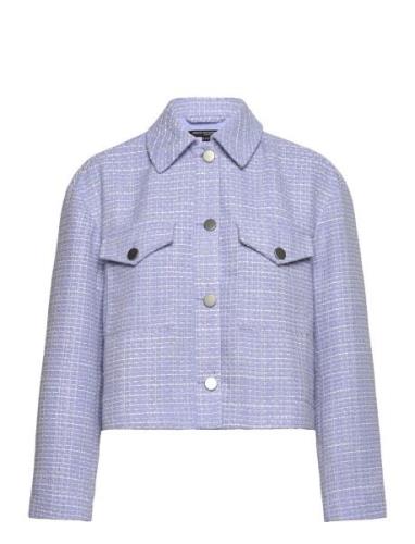 Effie Boucle Jacket Blazers BouclÉ Blazers Blue French Connection