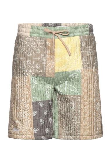 Nb Cruz Paisley Shorts Multicolor Designers Shorts Casual Beige Nikben