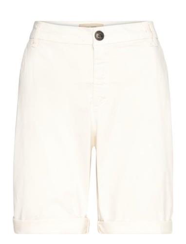 Mmbracis Rosita Shorts Bottoms Shorts Chino Shorts Cream MOS MOSH