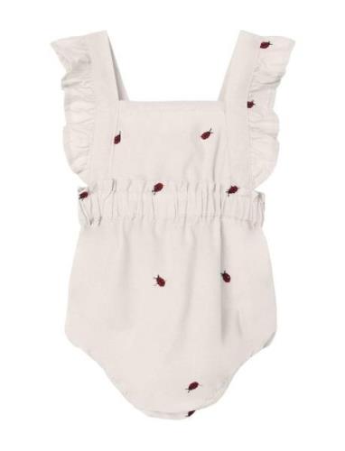 Nbfferilla Romper Bodies Sleeveless Bodies Cream Name It