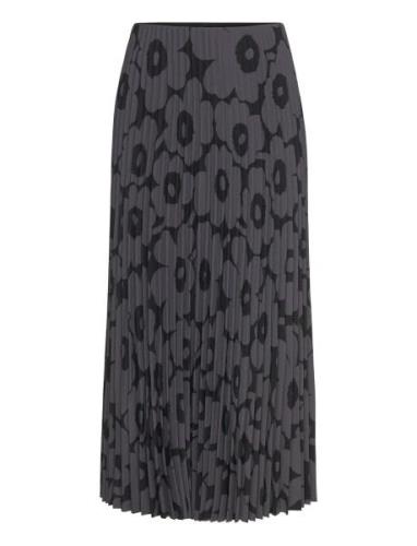 Myy Unikko Skirts Knee-length & Midi Skirts Grey Marimekko