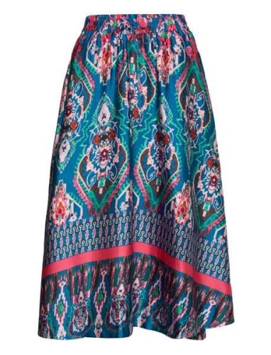 Bristolll Midi Skirt Skirts Knee-length & Midi Skirts Multi/patterned ...