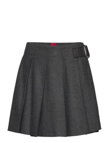 Rameri Skirts Short Skirts Grey HUGO