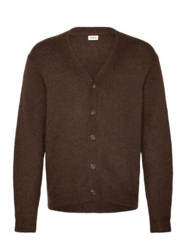 Sdhamed Tops Knitwear Cardigans Brown Solid